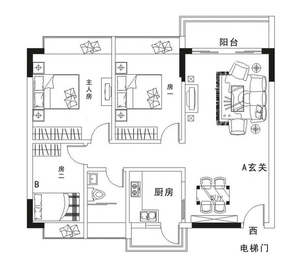 客廳裝修效果圖